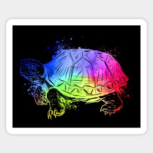 Colorful turtle Sticker